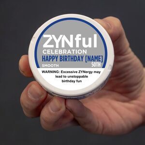 20 Custom Zyn Label Stickers – Personalized for Any Celebration!
